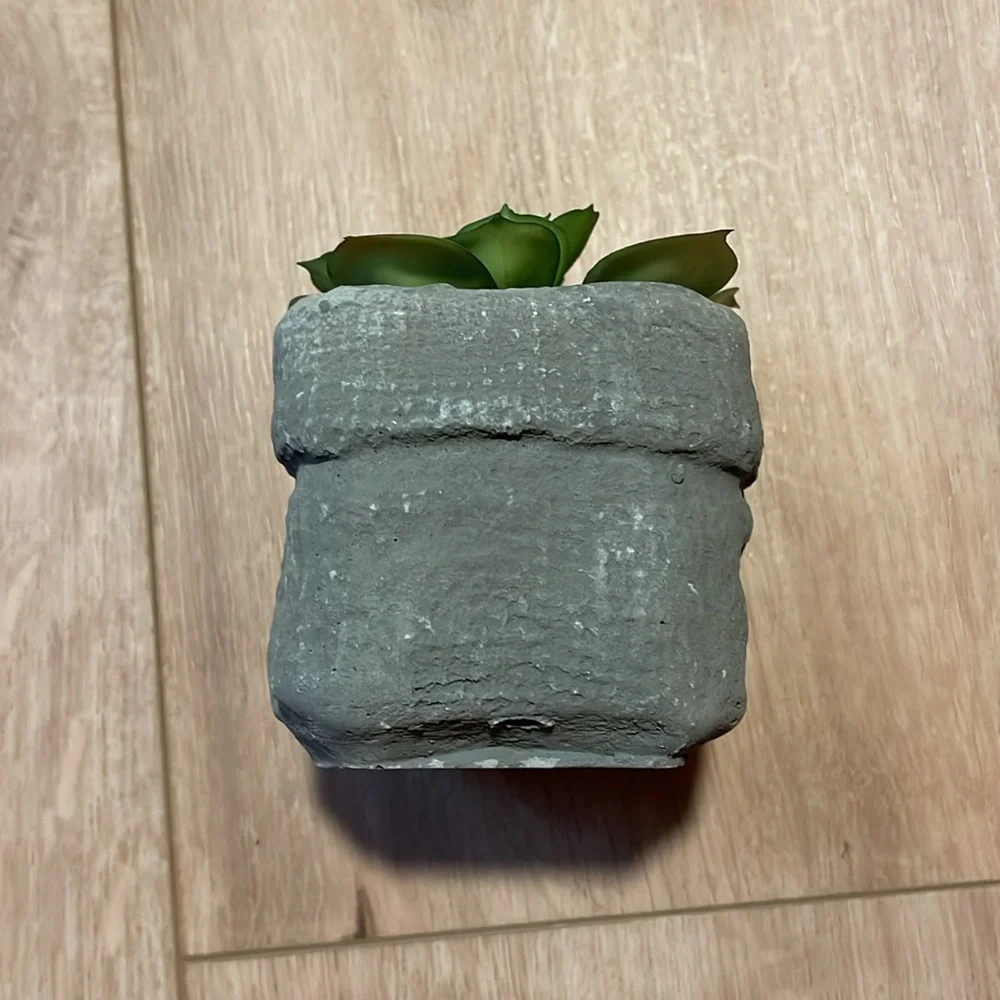 🌟Host Pick🌟Square Potted Faux Succulent